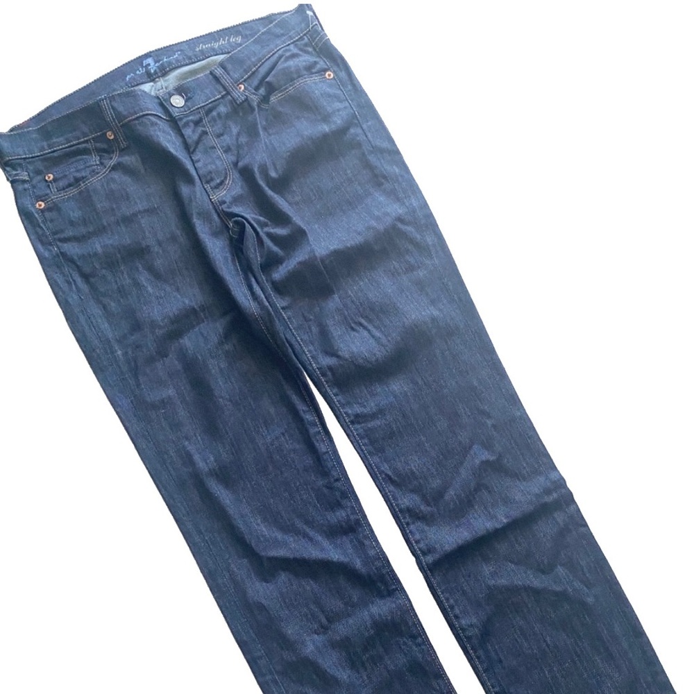 HTF: 7 Mankind® ㋛ Straight Leg Lightweight Jeans ㋛ - Picture 4 of 11